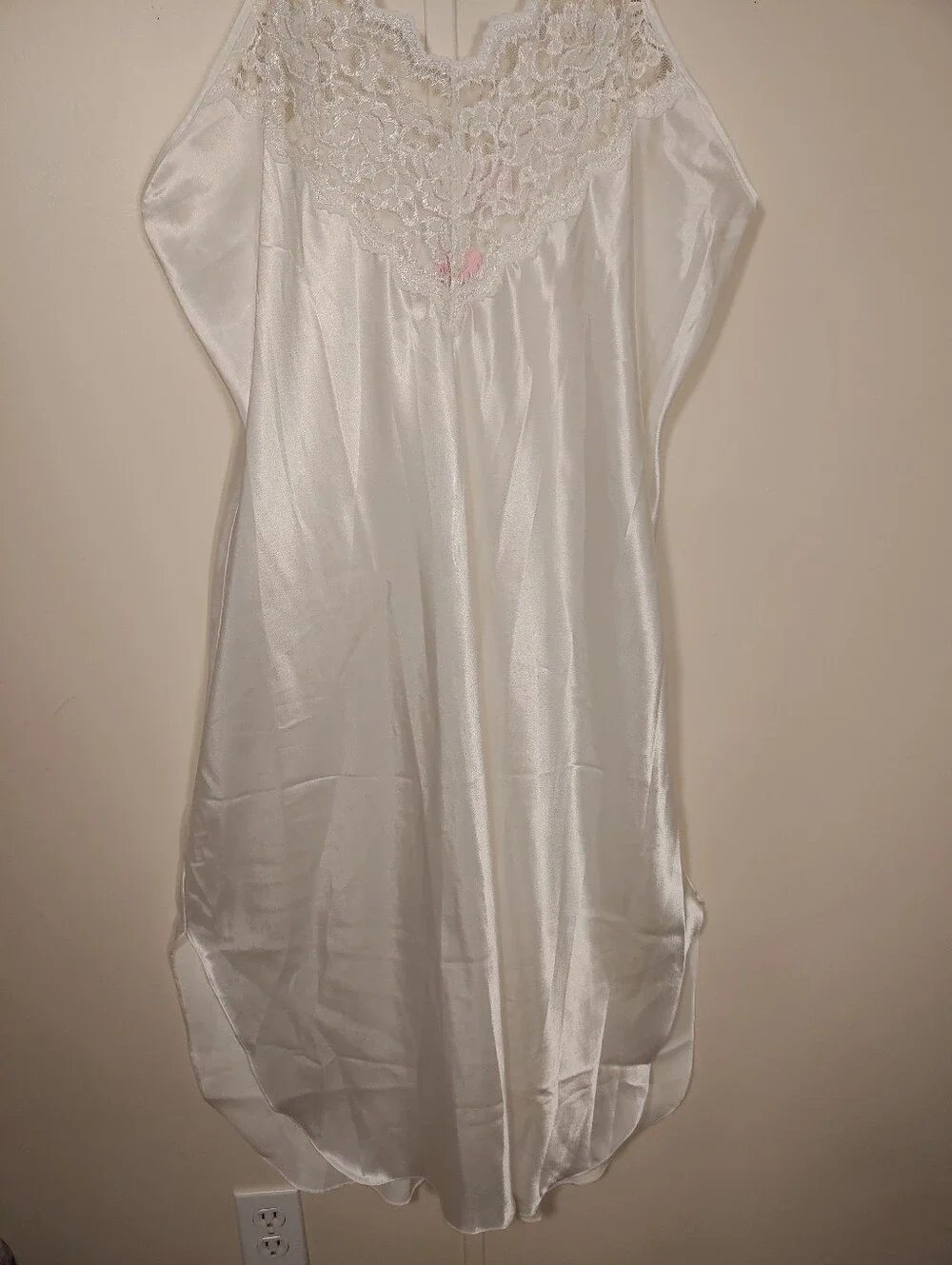 Like New Sexy Just For Women 2X White Stunning Lingerie gown - Picture 4 of 6